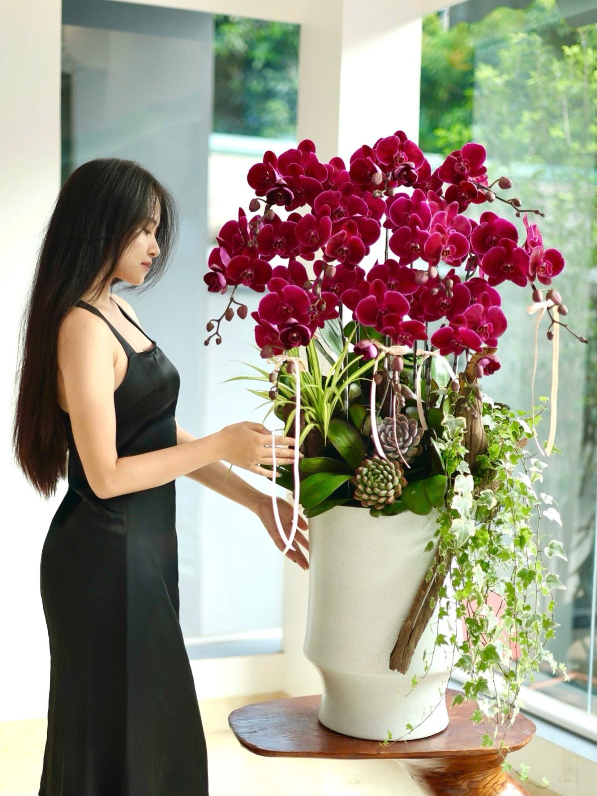 LAN ĐỎ CHERRY 10 CÀNH CAO CẤP GIÁ RẺ